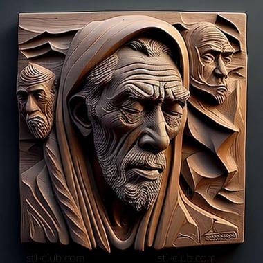 3D model Theodore Appleby 1923  1985 American artist (STL)